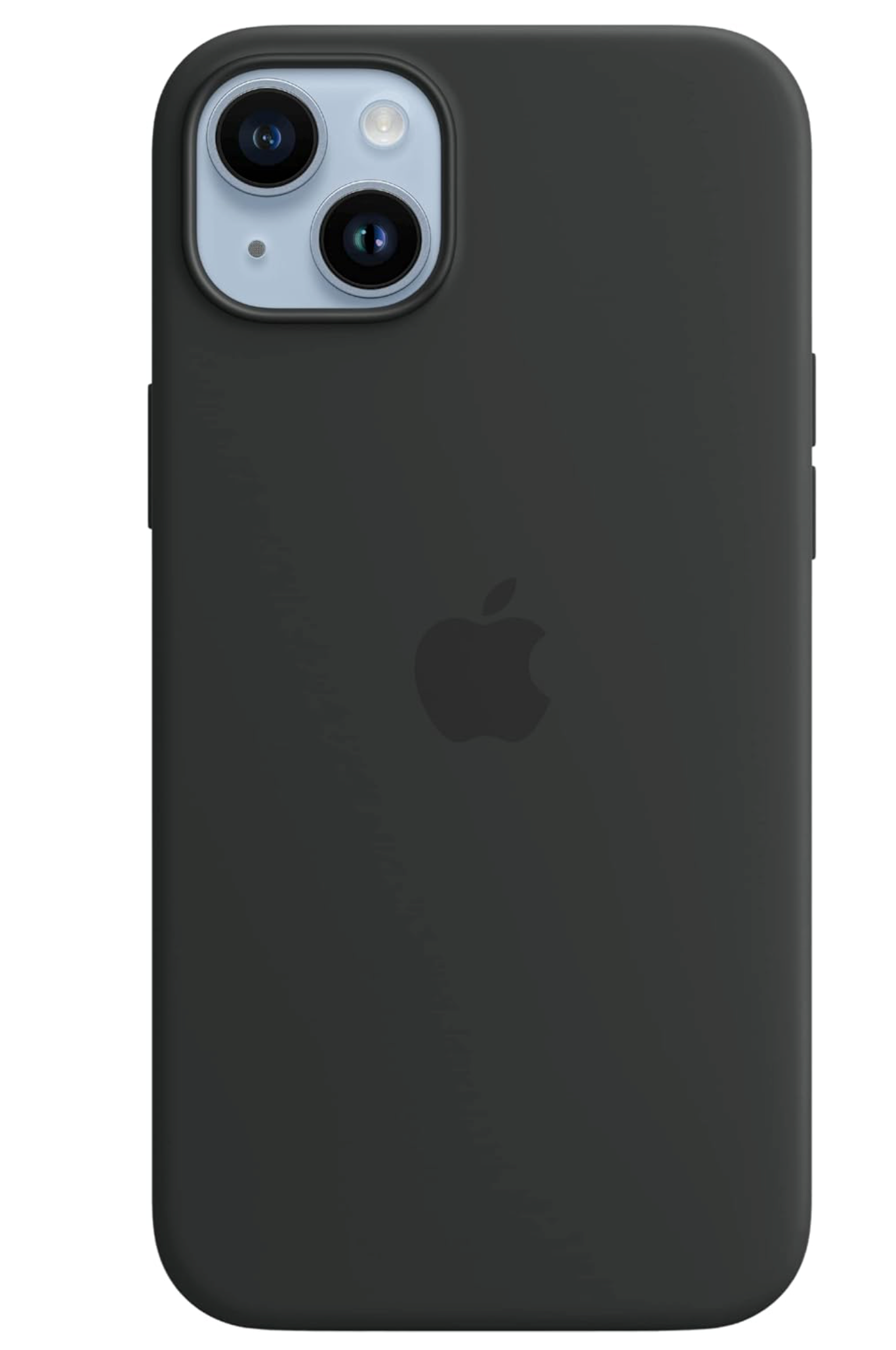 Coque en silicone pour iPhone 15/15 Plus/15 Pro et 15 Pro Max avec MagSafe, protection