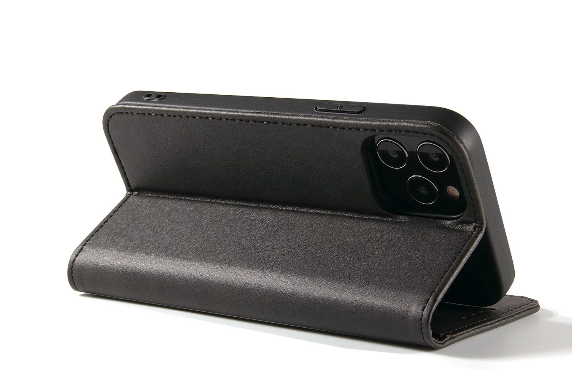 iPhone 16 / 16 Plus / 16 Pro & 16 Pro Max / 16E Leder Tasche Flip Wallet Etui mit Kartenfächern