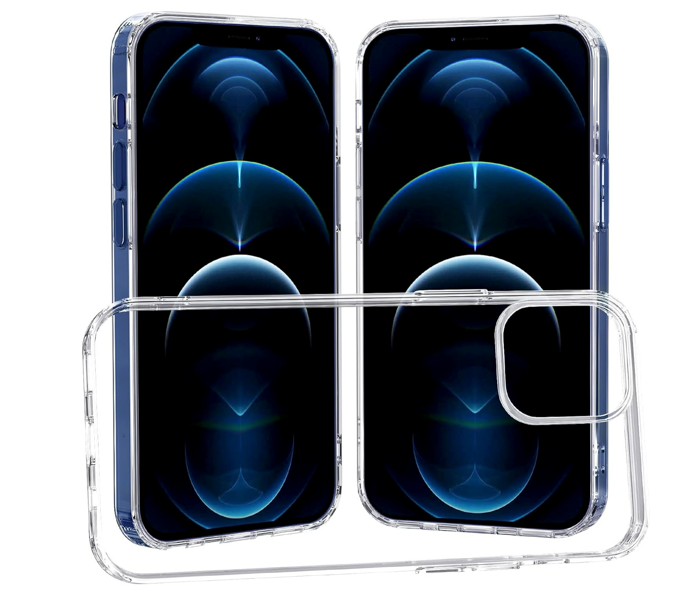iPhone 12 mini / 12 / 12 Pro & 12 Pro Max Gummi Hülle - Transparent