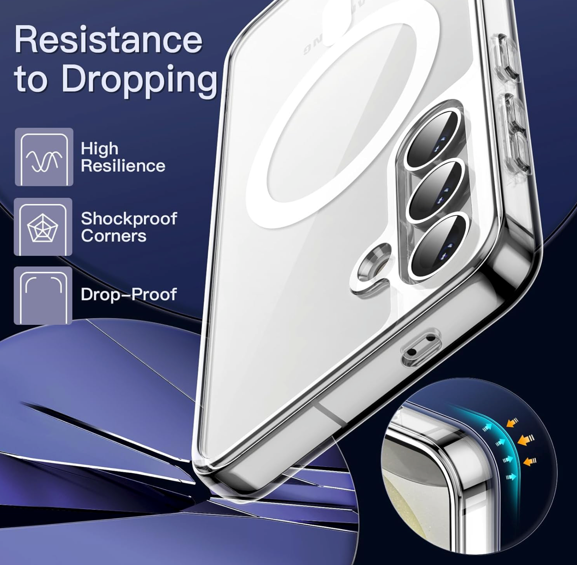 Samsung Galaxy S24 / 24+ / S24 Ultra Schutzhülle Mit Magnetische