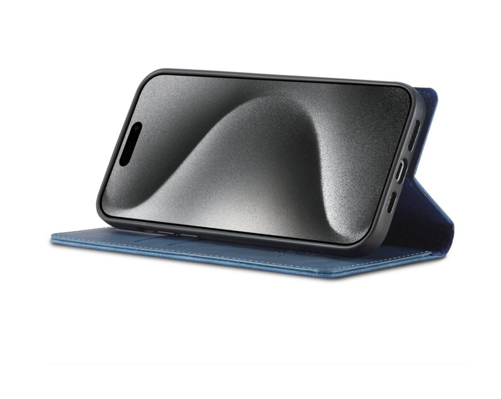 iPhone 16 / 16 Plus / 16 Pro & 16 Pro Max LC.IMEEKE Leder Tasche Flip Wallet Etui mit Kartenfächern