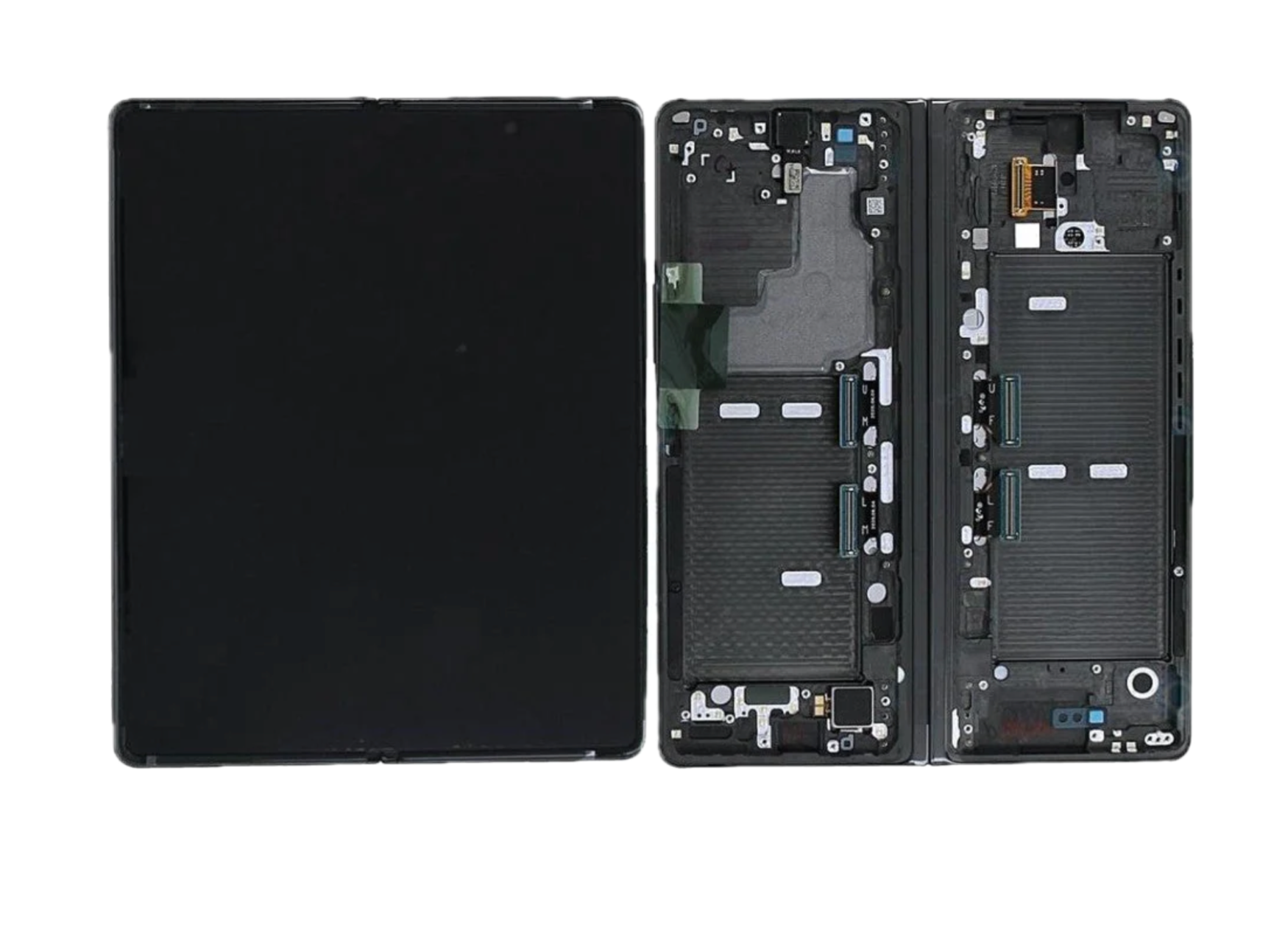 Samsung Galaxy Z Fold 3 Display Bildschirm / Frontscheibe / Digitizer - Schwarz