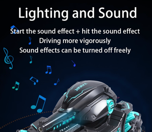 RC Tank Wasserbombe Ferngesteuertes 2,4 GHz