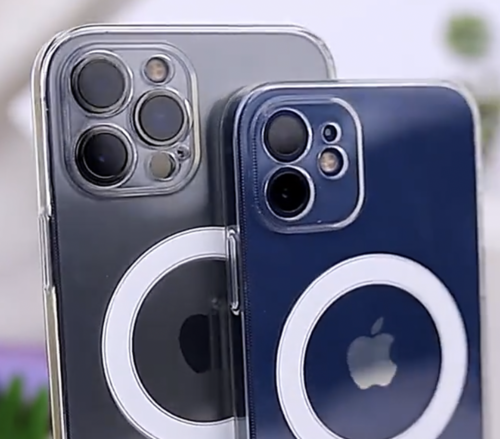 iPhone 12 mini / 12 / 12 Pro & 12 Pro Max Magsafe Schutzhülle Mit KameraSchutz - Transparent