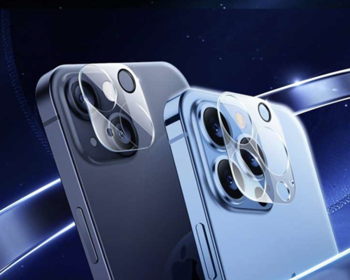 iPhone 14 / 14 Plus / 14 Pro & 14 Pro Max Kamera Objektiv Protector Vollschutz Panzer Glas
