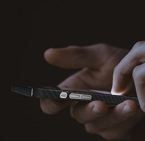 iPhone 14 / 14 Plus / 14 Pro und 14 Pro Max hülle Kameraabdeckung Kohlenstoff Schutzhülle