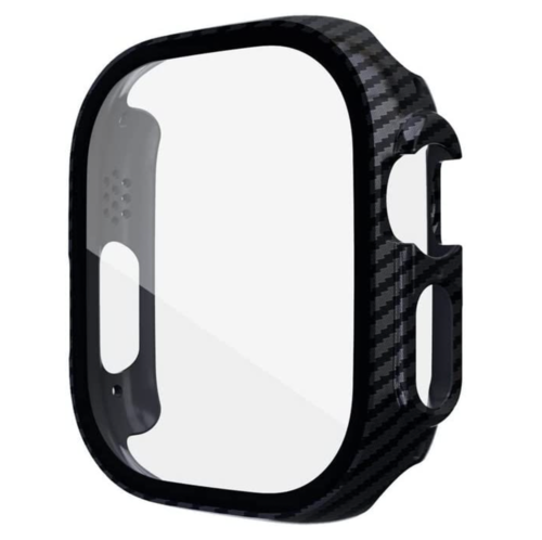 Apple Watch Ultra 1 / 2 / 3 - 49 mm , Displayschutz aus gehärtetem Glas Hart-PC Volle Schutzhülle Kratzfest