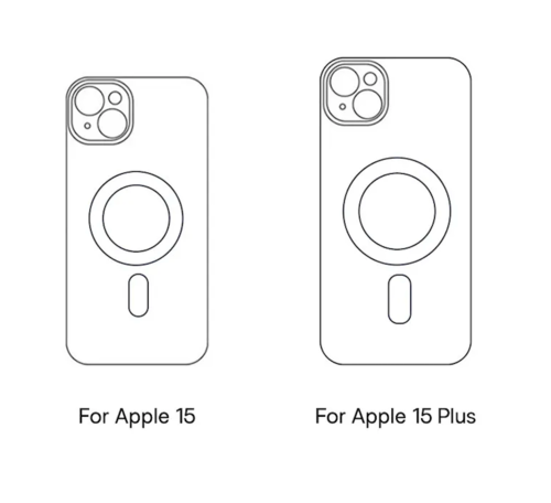 iPhone 15 / 15 Plus / 15 Pro & 15 Pro Max Magsafe Silikon Coque avec KameraSchutz Transparent Schutzhülle