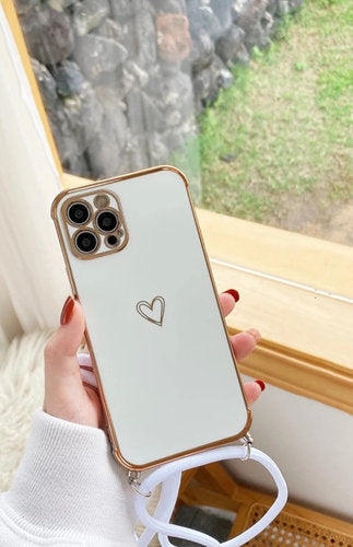 iPhone 13 Series Handy kette Necklace Hülle mit Handy hülle für zum Umhängen 150cm