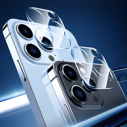 iPhone 14 / 14 Plus / 14 Pro & 14 Pro Max Kamera Objektiv Protector Vollschutz Panzer Glas