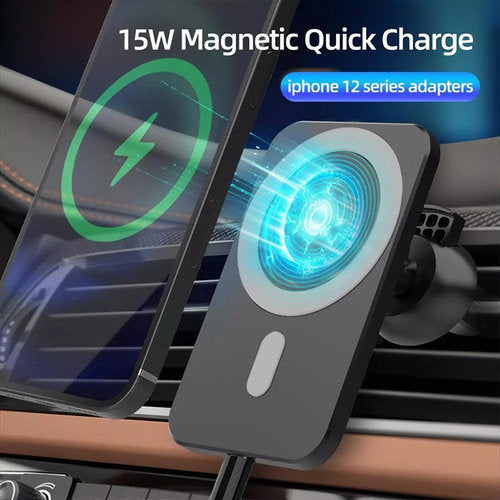 Auto Ladegerät, für iPhone 12 bis 16 Pro Max , Magsafe Magnet kann Autohalterung ( 15W )