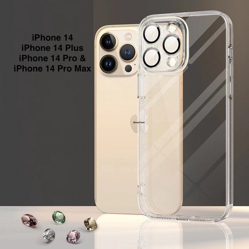 iPhone 14 / 14 Plus / 14 Pro & 14 Pro Max ,Schutzhülle mit Kamera objektive Schutz