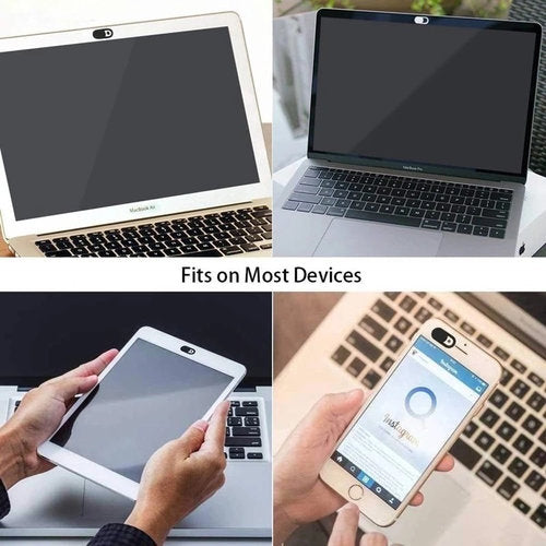 Webcam ( 5er ) Set Privatsphären Front Kamera Abdeckung Webcam Cover Schutz Sticker mit Schieberegle