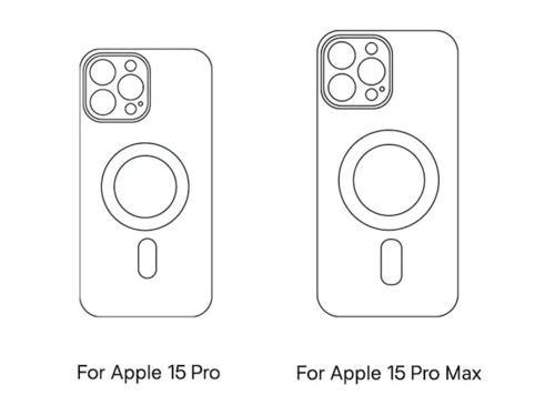 iPhone 15 / 15 Plus / 15 Pro & 15 Pro Max Magsafe Silikon Coque avec KameraSchutz Transparent Schutzhülle