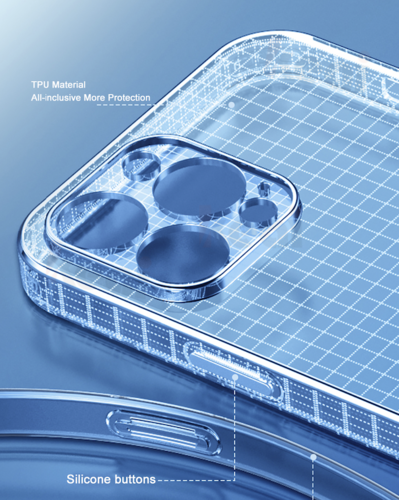 iPhone14 / 14 Plus / 14 Pro & 14 Pro Max Magsafe Silicone Coque avec KameraSchutz Transparent Schutzhülle