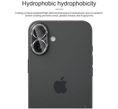 iPhone 16 / 16 Plus / 16 Pro & 16 Pro Max ,Kamera Objektiv Protector Vollschutz Panzer Glas