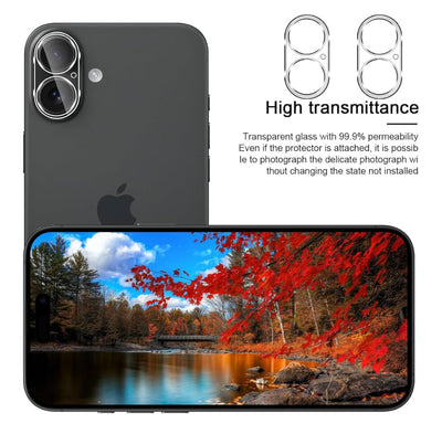 iPhone 16 / 16 Plus / 16 Pro & 16 Pro Max ,Kamera Objektiv Protector Vollschutz Panzer Glas