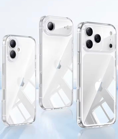 iPhone 17 / 17 Air / 17 Pro & 17 Pro Max Schutzhülle ,TPU Silikonhülle Mit KameraSchutz,Transparent
