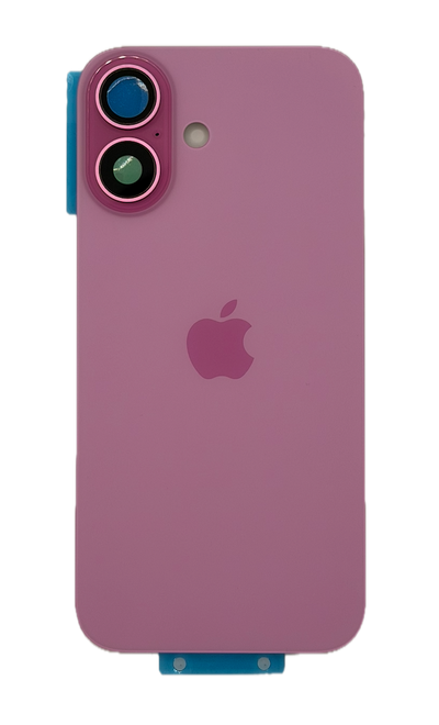 iPhone 16 Plus Rückseite glas / Back Glass / Batterieabdeckung + NFC Antenne Vormontiert