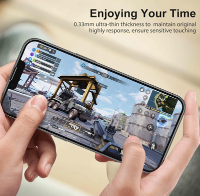 iPhone 13 mini / 13 / 13 Pro et 13 Pro Max : Verre trempé 9H