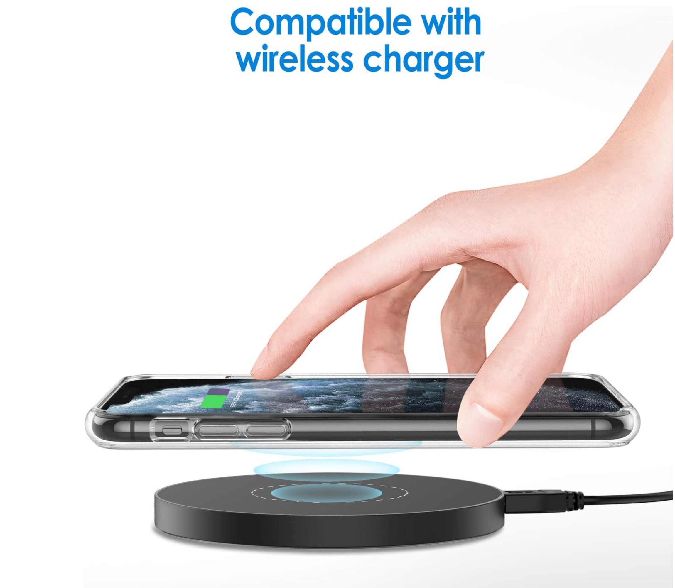 iPhone XS / XS Max Gummi Hülle - Transparent