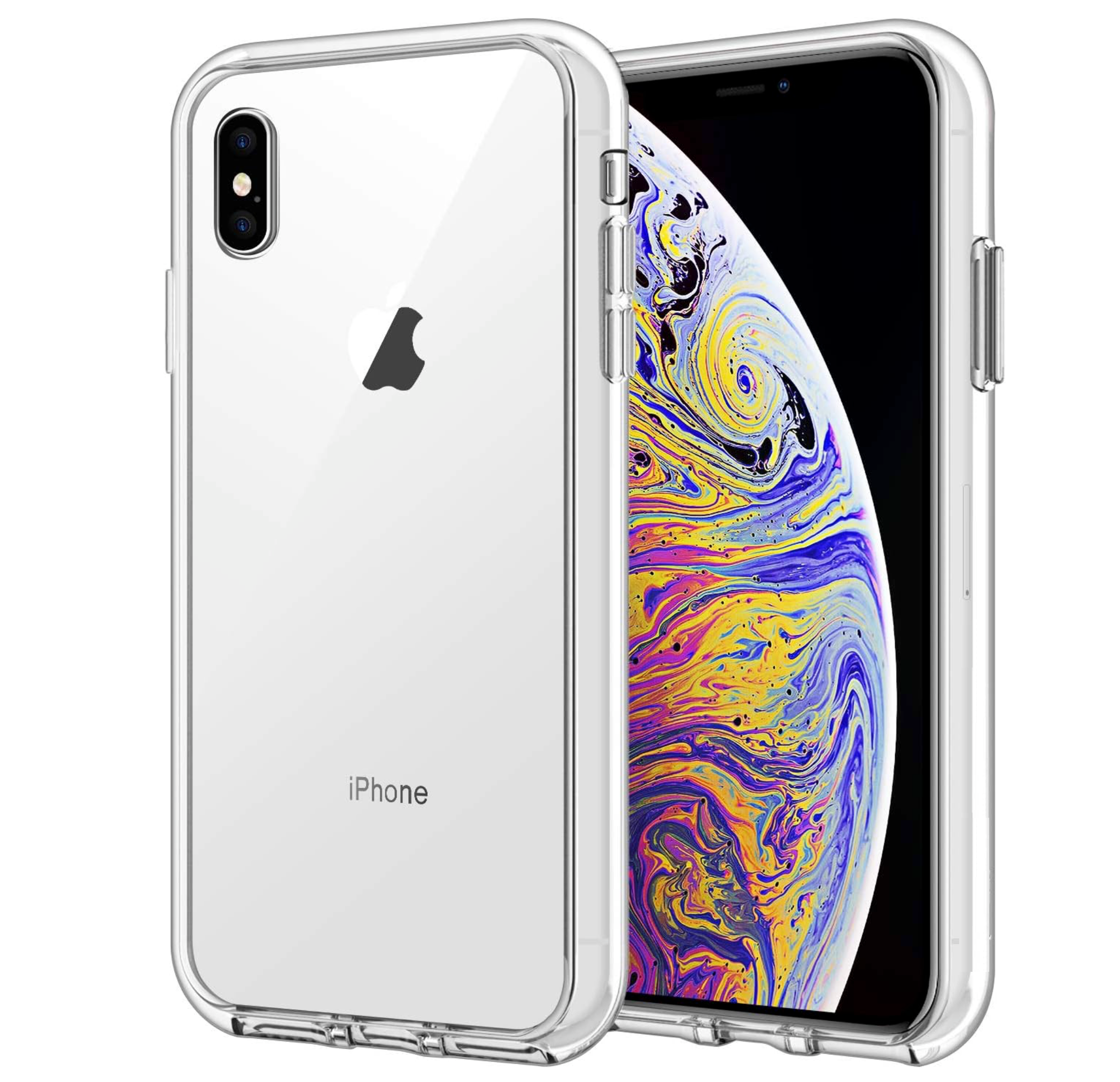 iPhone XS / XS Max Gummi Hülle - Transparent