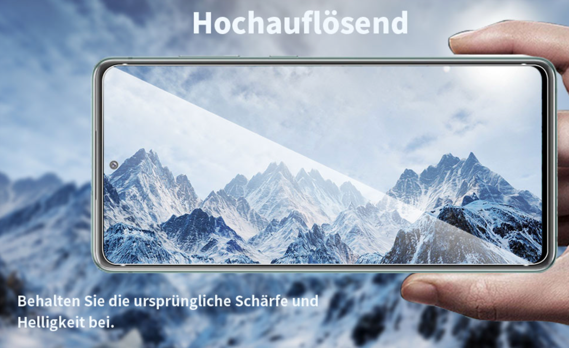 Samsung Galaxy S21 FE / S21 FE 5G,  Panzerglas 9H Härte Glas, HD Klares Schutzglas, Kratzfest