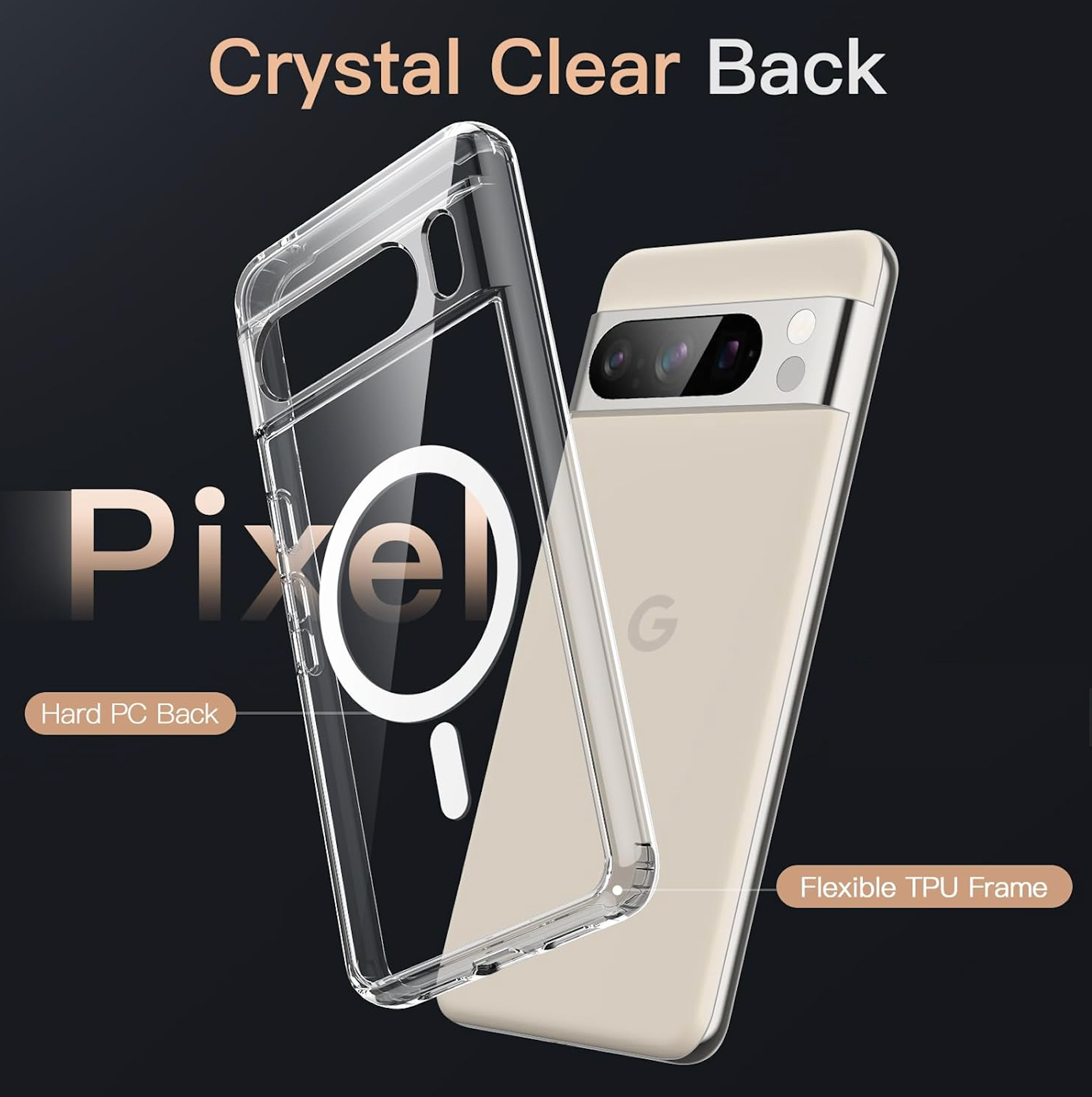 Google Pixel 8 / 8a &  8 Pro Schutzhülle Mit Magnetische