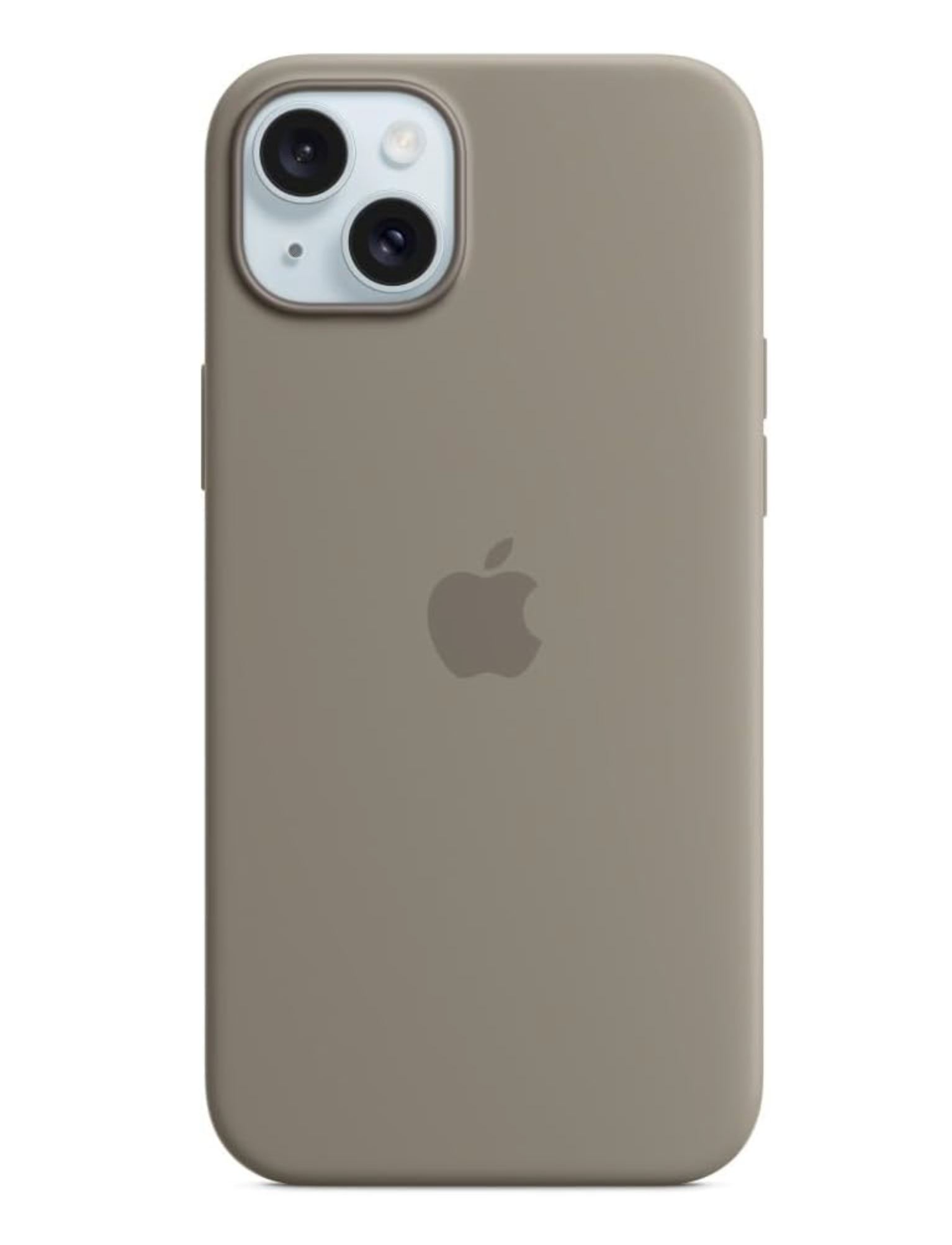Coque en silicone pour iPhone 15/15 Plus/15 Pro et 15 Pro Max avec MagSafe, protection