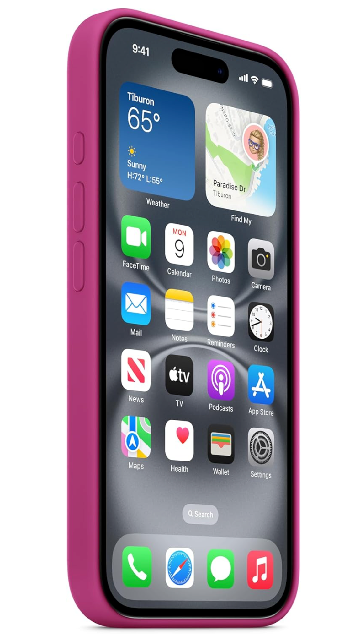 iPhone 16 / 16 Plus / 16 Pro & 16 Pro Max Silikon Case mit MagSafe ,Schutzhülle