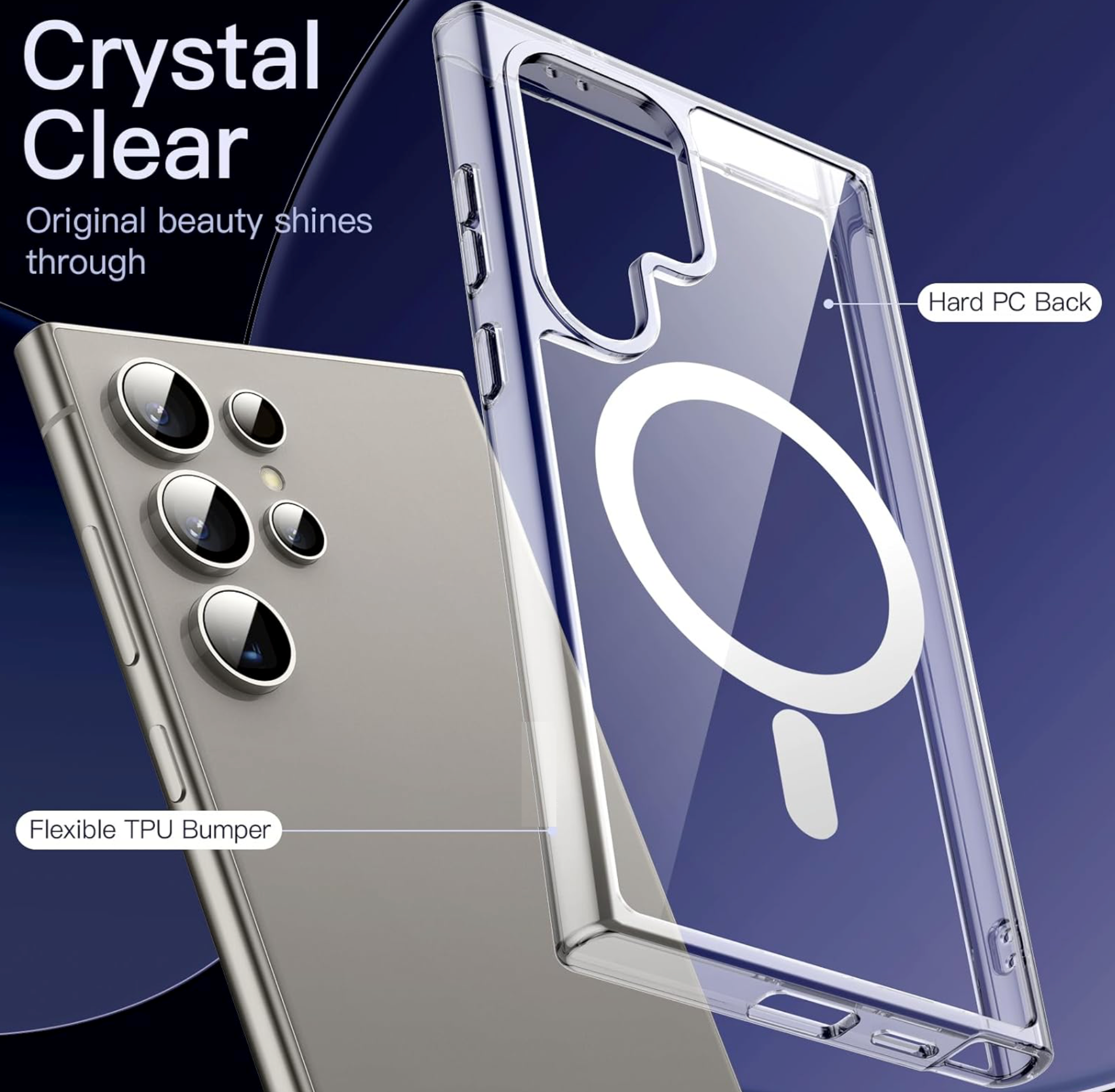 Samsung Galaxy S25 / 25+ / S25 Ultra / S25 Edge Schutzhülle Mit Magnetische