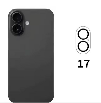 iPhone 17 / 17 Air / 17 Pro & 17 Pro Max Kamera Objektiv Protector Vollschutz Panzer Glas
