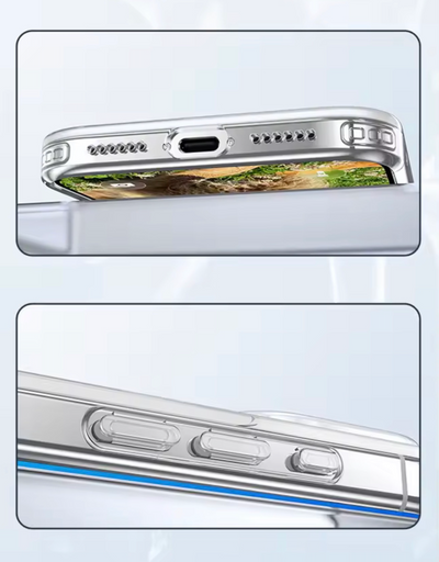 iPhone 17 / 17 Air / 17 Pro & 17 Pro Max Schutzhülle ,TPU Silikonhülle Mit KameraSchutz,Transparent