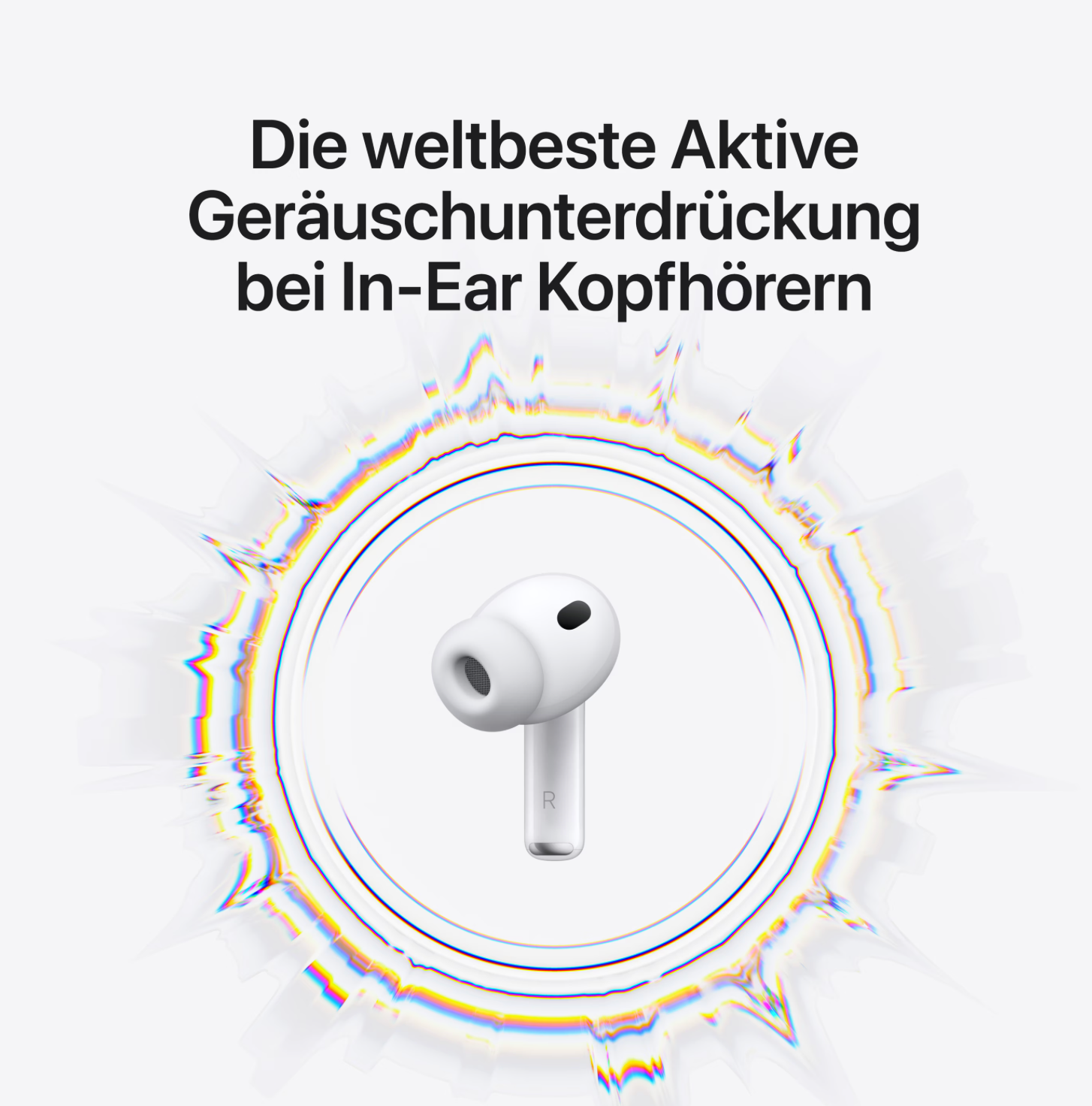 Apple AirPods Pro 3.Gen mit MagSafe Aktive Geräuschunterdrückung, 8 h, Kabellos - Neu