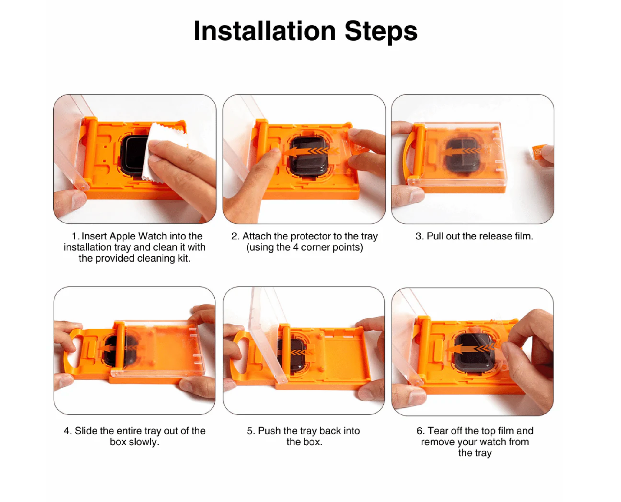Apple Watch 10 42mm / 46 mm  &  Ultra 1 / 2 / 3 - 49 mm  Panzerglas 9h , Displayschutz