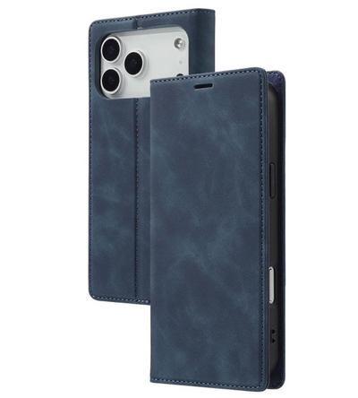 iPhone 17 / Air  / 17 Pro & 17 Pro Max LC.IMEEKE Leder Tasche Flip Wallet Etui mit Kartenfächern