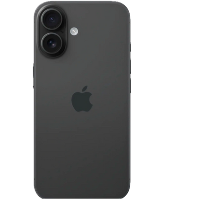 APPLE iPhone 16 256 GB, Schwarz, 6.10", SIM + eSIM, 5G - Refurbished