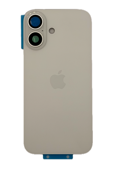 iPhone 16 Plus Rückseite glas / Back Glass / Batterieabdeckung + NFC Antenne Vormontiert