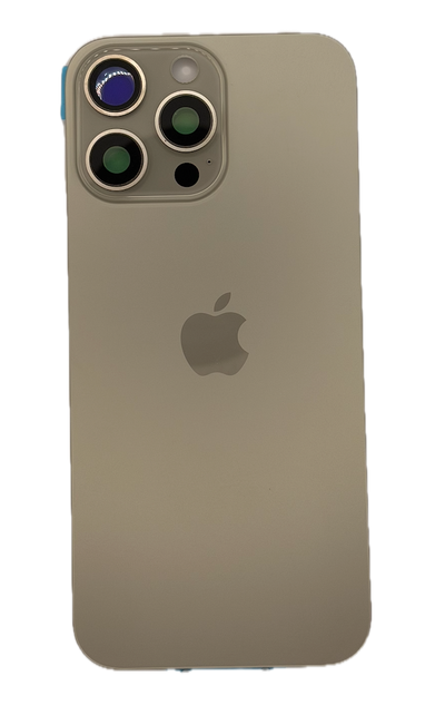 iPhone 16 Pro Max Rückseite glas / Back Glass / Batterieabdeckung +NFC Antenne Vormontiert