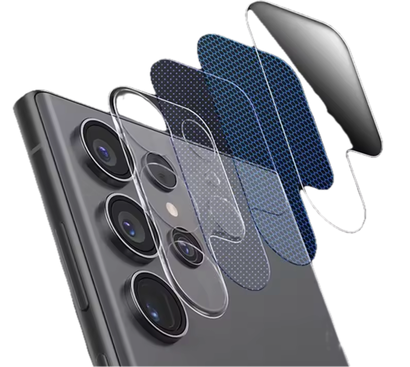 Samsung Galaxy S24 / S24 + / S24 Ultra 5G / S25 FE - Kamera Panzerglas / Schutzglas