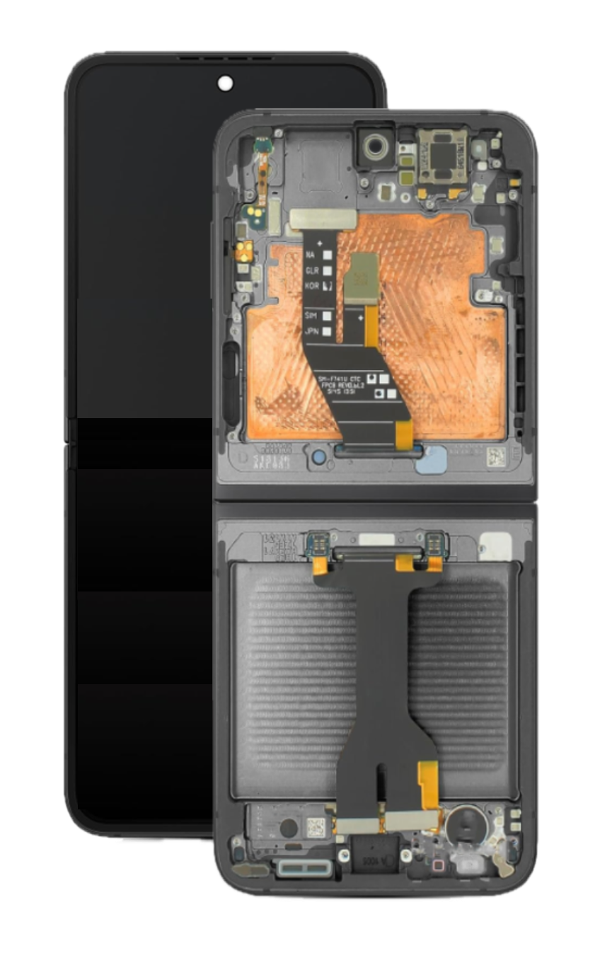 Samsung Galaxy Z Flip 6  Display Bildschirm / Frontscheibe / Digitizer - Schwarz