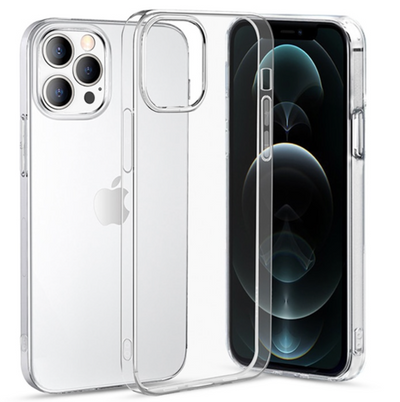 iPhone 12 mini / 12 / 12 Pro & 12 Pro Max Gummi Hülle - Transparent