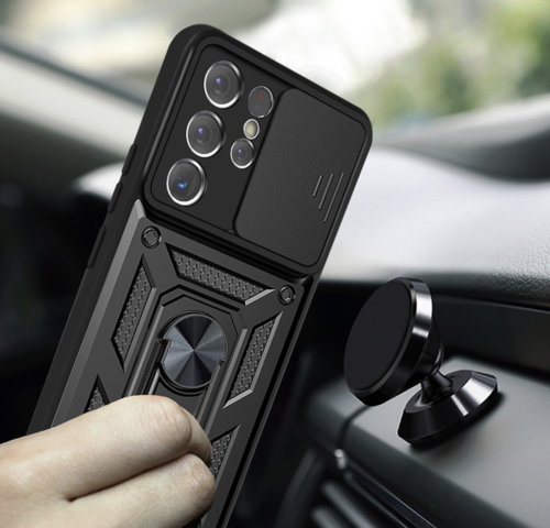 Schieben Sie die Hülle der Kameralinse für Samsung Galaxy S23 / S23 + / S23 Ultra 5G / S23 FE