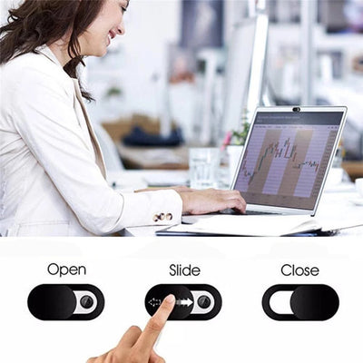 Webcam ( 5er ) Set Privatsphären Front Kamera Abdeckung Webcam Cover Schutz Sticker mit Schieberegle