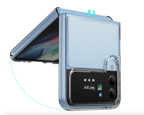 Samsung Galaxy Z Flip 4 5G Transparent Hülle