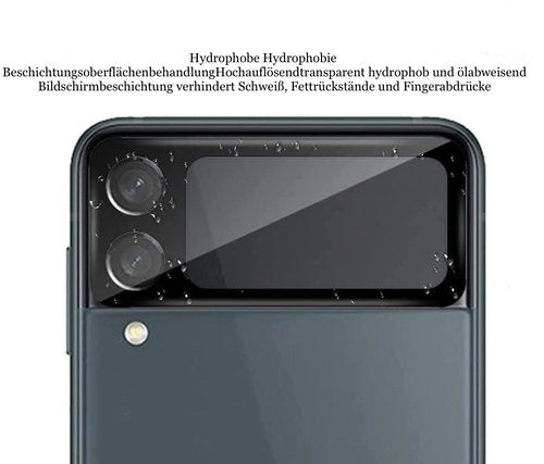 Samsung Galaxy Z Flip 3 5G, 9H Härte Kameraschutz, Anti-Scratch , Panzerglas / Kamera Tempered glass