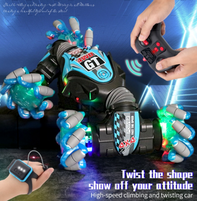 RC 4WD ( 99A ) Auto Radio Geste Induktion Musik Licht Stunt Fernbedienung Auto tout-terrain