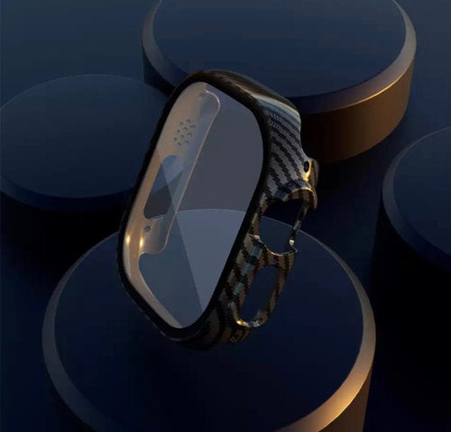 Apple Watch Ultra 1 / 2 / 3 - 49 mm , Displayschutz aus gehärtetem Glas Hart-PC Volle Schutzhülle Kratzfest
