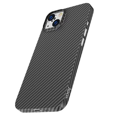 iPhone 14 / 14 Plus / 14 Pro &amp; 14 Pro Max - hoco Kohlefaser - Carbon Hülle