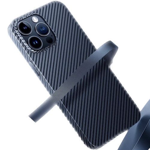iPhone 14 / 14 Plus / 14 Pro &amp; 14 Pro Max - hoco Kohlefaser - Carbon Hülle